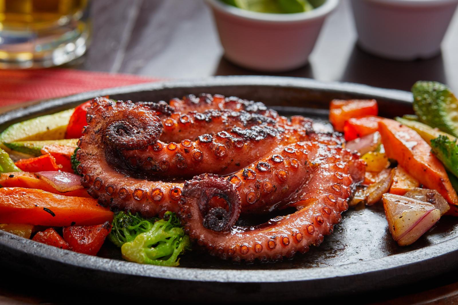 Pulpo a la parrilla